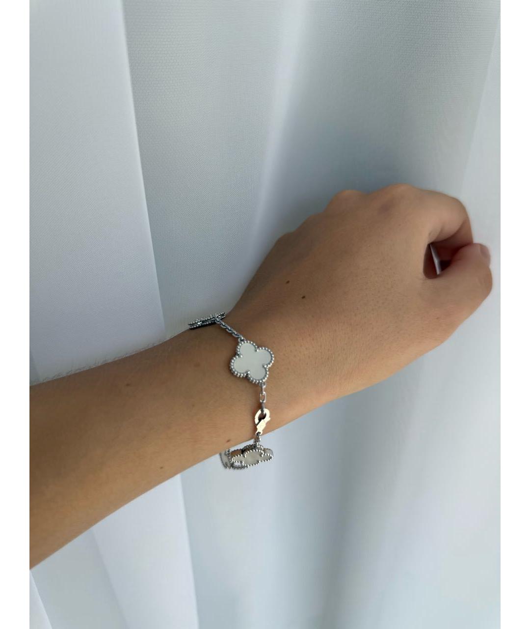 VAN CLEEF & ARPELS Белый браслет из белого золота, фото 4