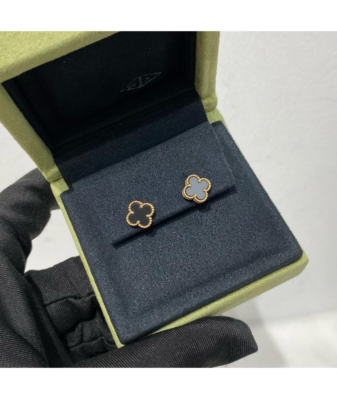 VAN CLEEF & ARPELS Черные серьги, фото 3