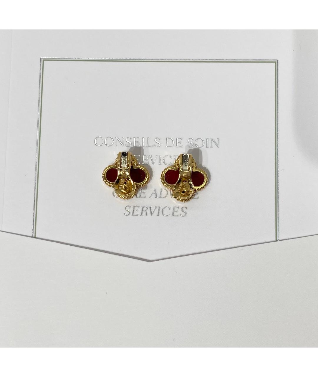 VAN CLEEF & ARPELS Красные серьги, фото 4