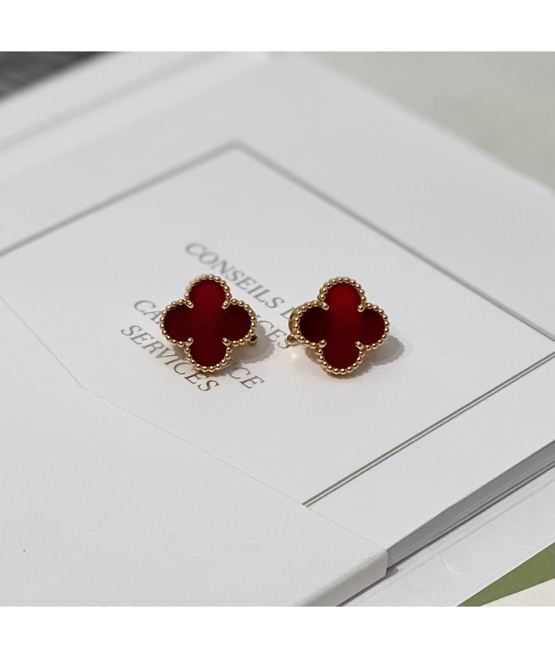 VAN CLEEF & ARPELS Красные серьги, фото 6