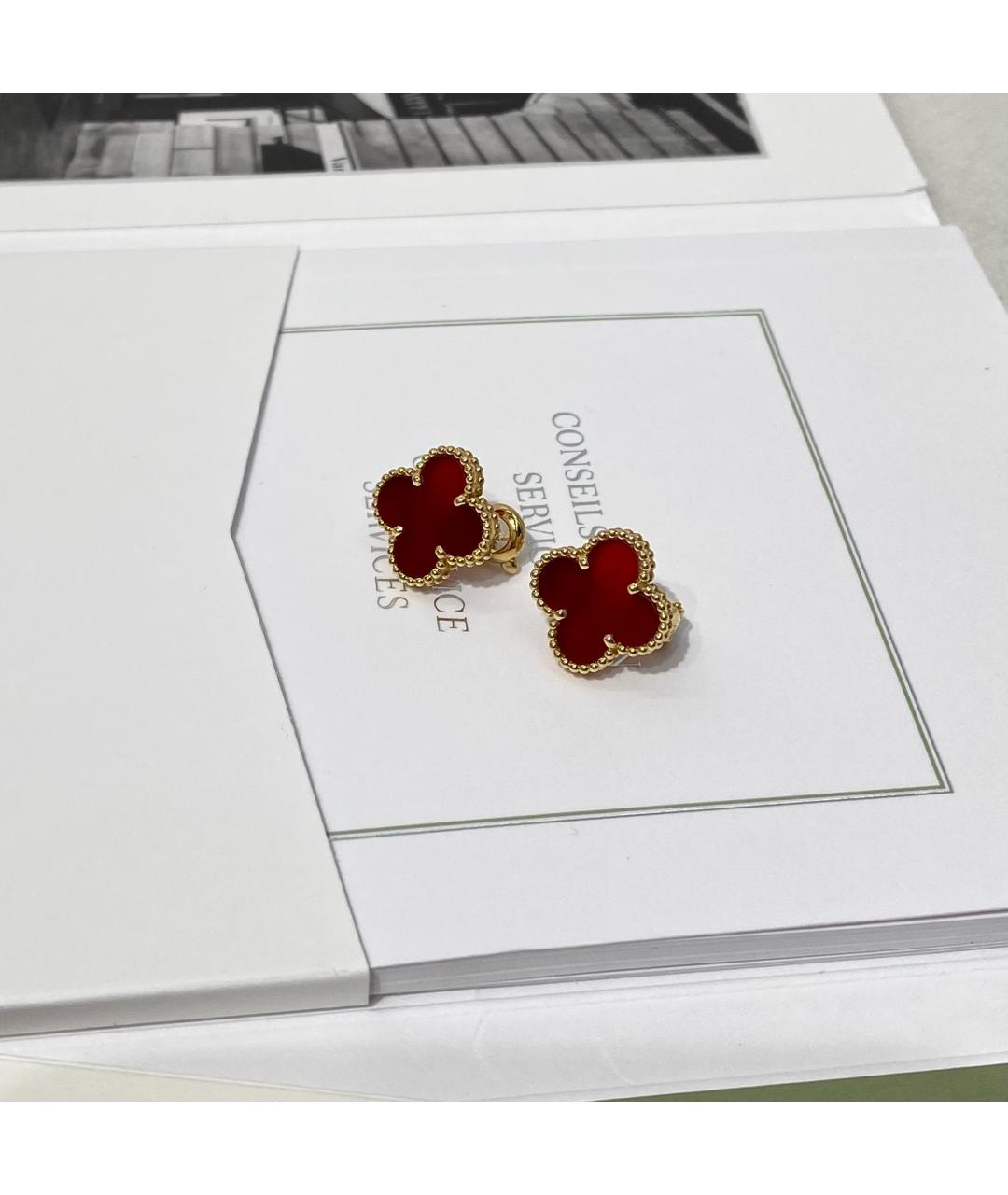 VAN CLEEF & ARPELS Красные серьги, фото 3