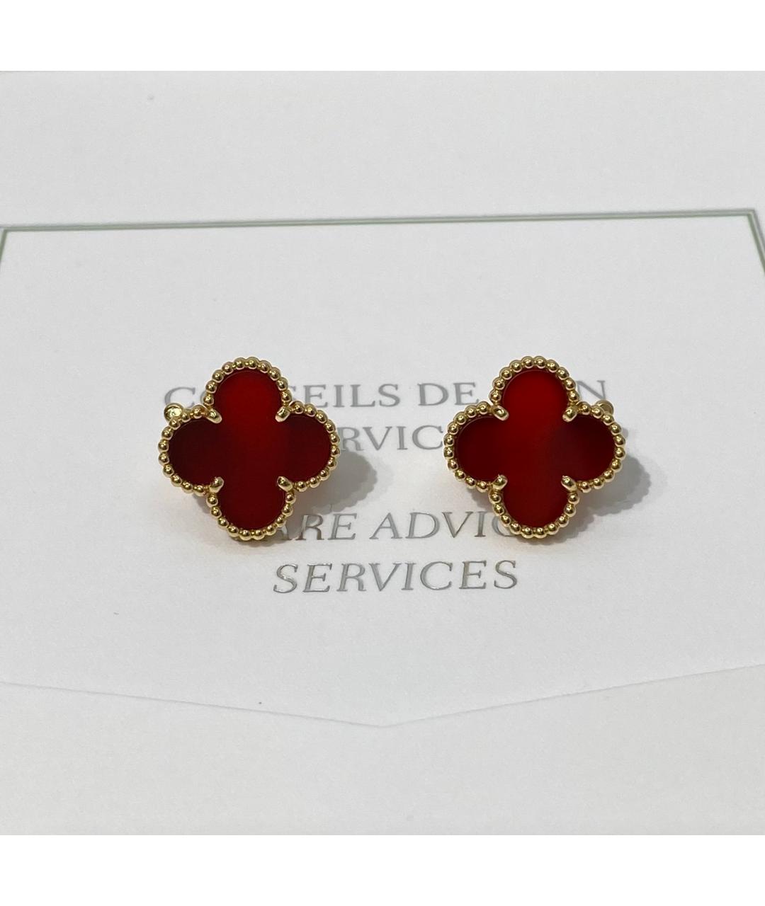 VAN CLEEF & ARPELS Красные серьги, фото 2