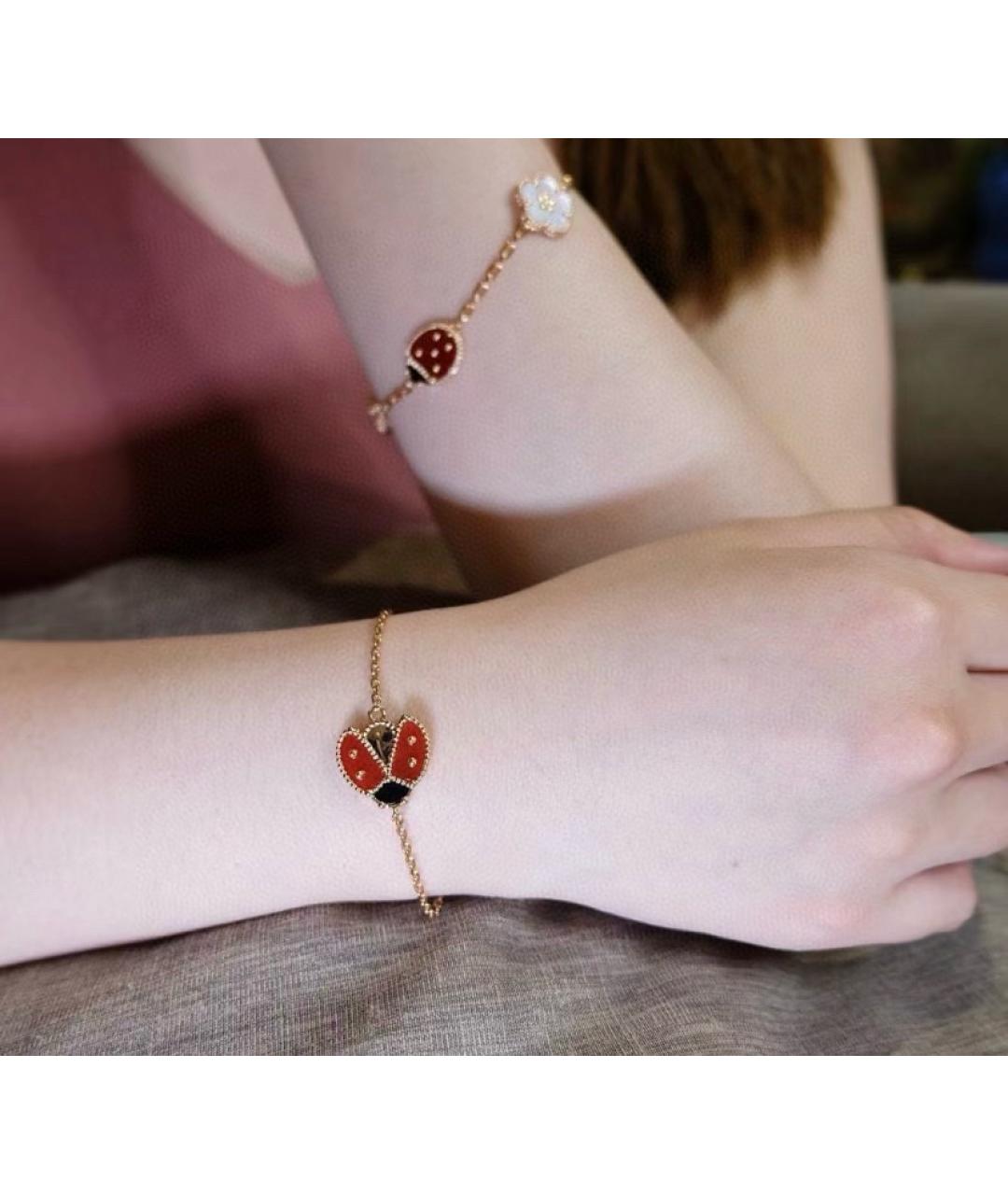 VAN CLEEF & ARPELS Золотой браслет из розового золота, фото 4