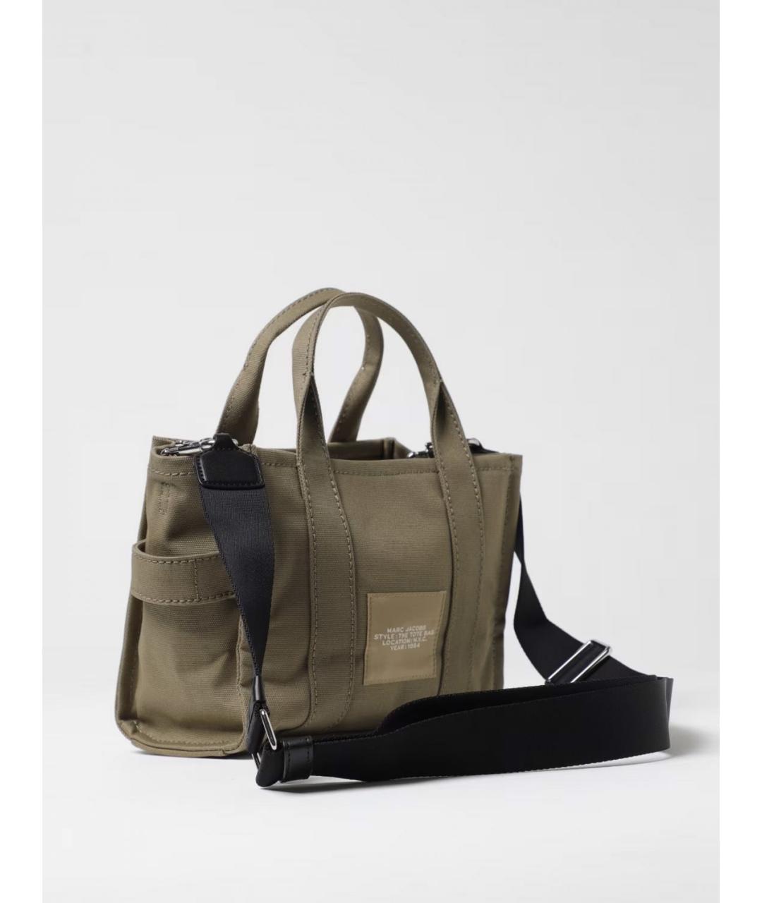 MARC JACOBS Хаки сумка тоут, фото 2