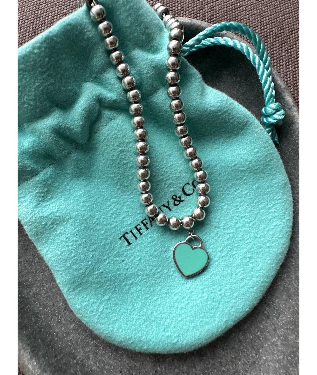 TIFFANY&CO Серебрянный серебряный браслет, фото 2