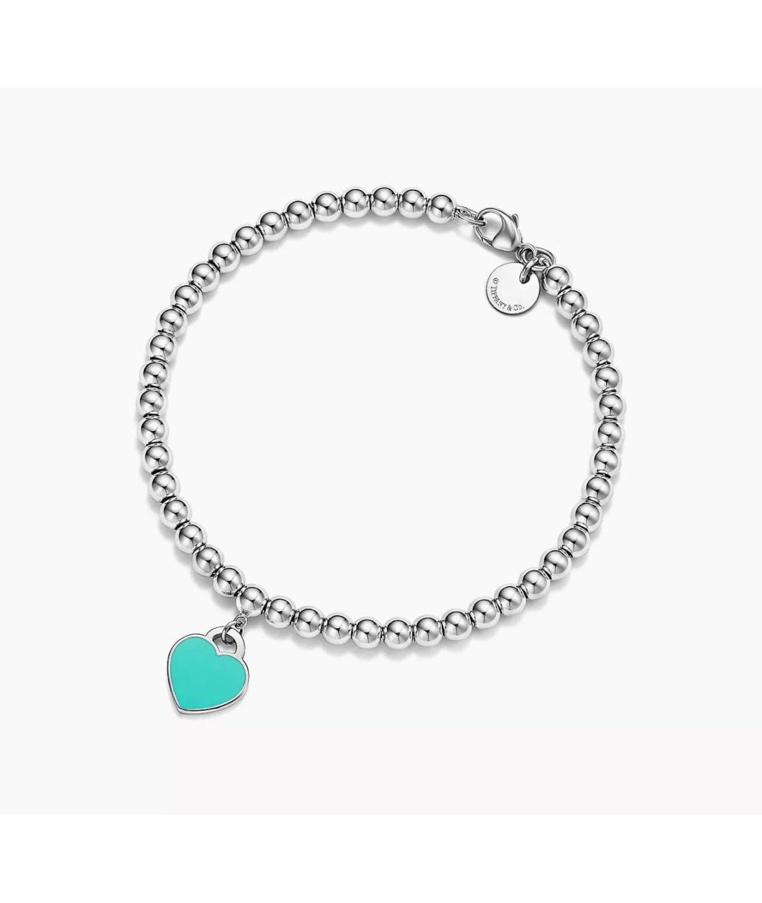 TIFFANY&CO Серебрянный серебряный браслет, фото 7