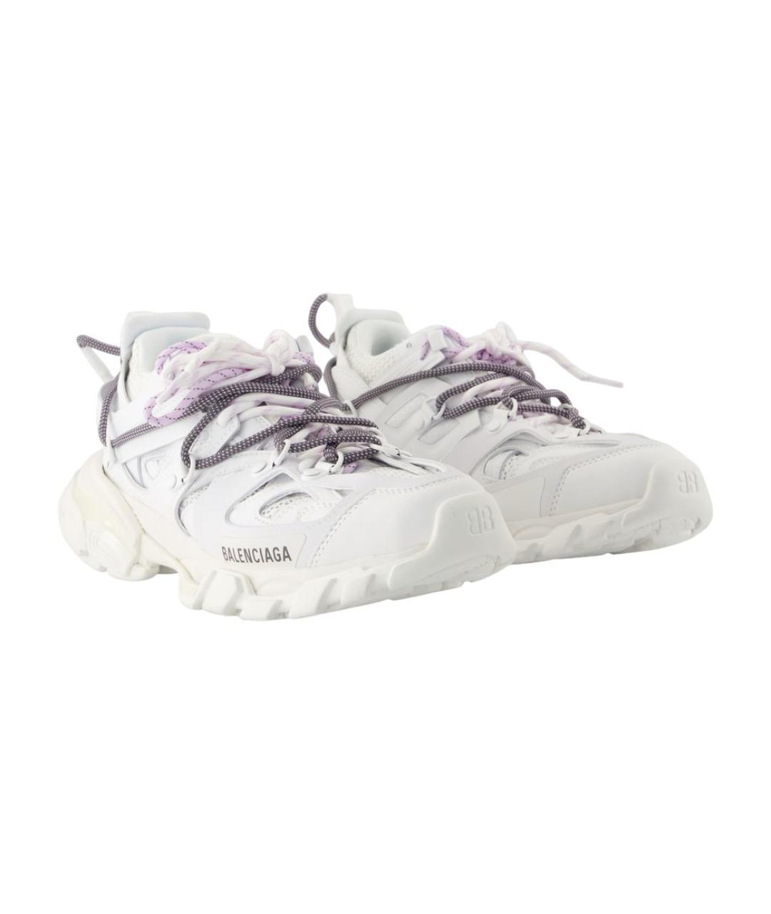 BALENCIAGA Белые синтетические кроссовки, фото 2