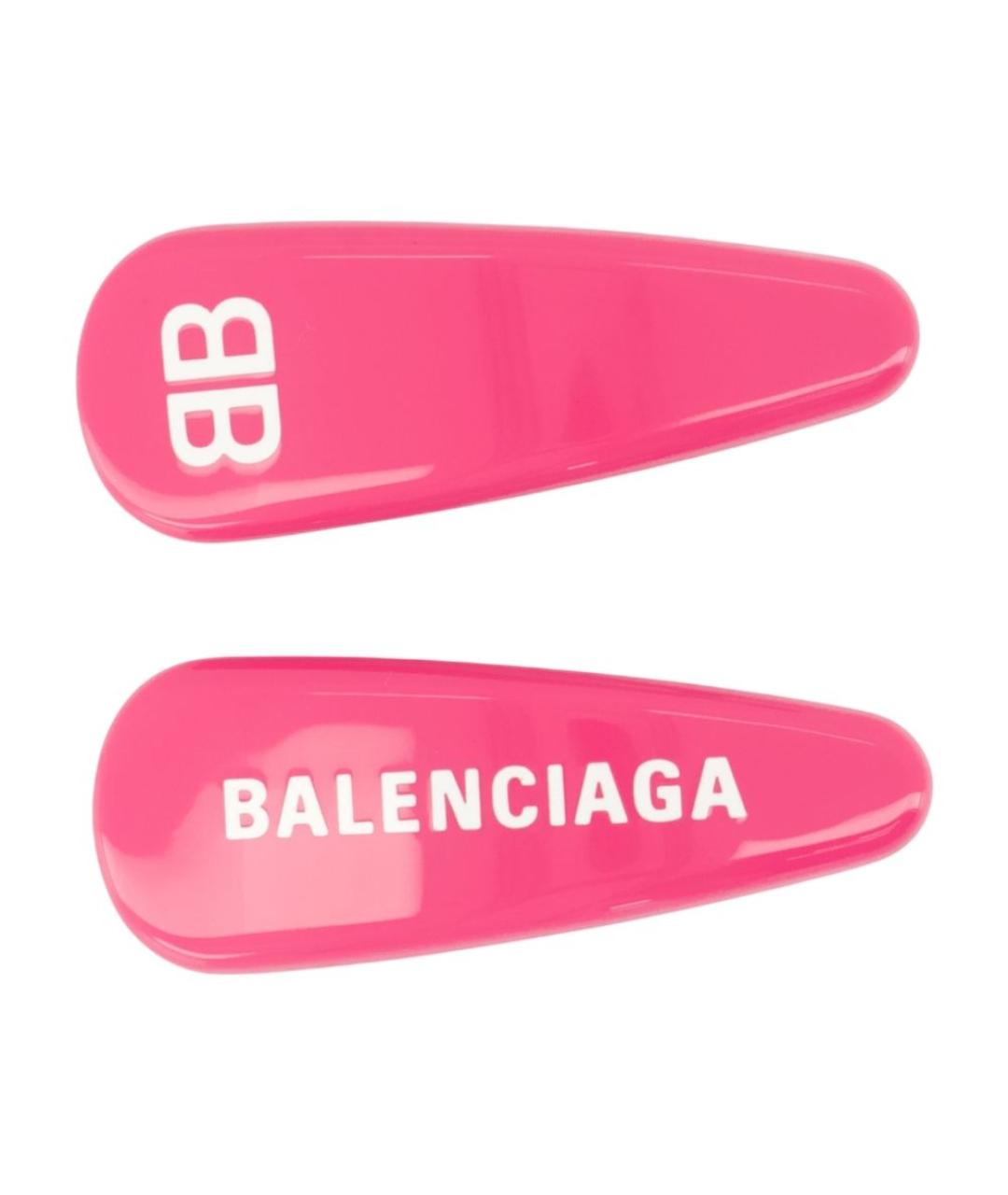 BALENCIAGA Фуксия заколка, фото 1