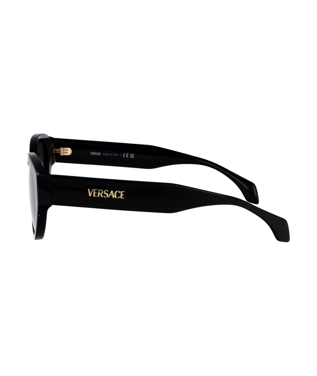 VERSACE Черные солнцезащитные очки, фото 3