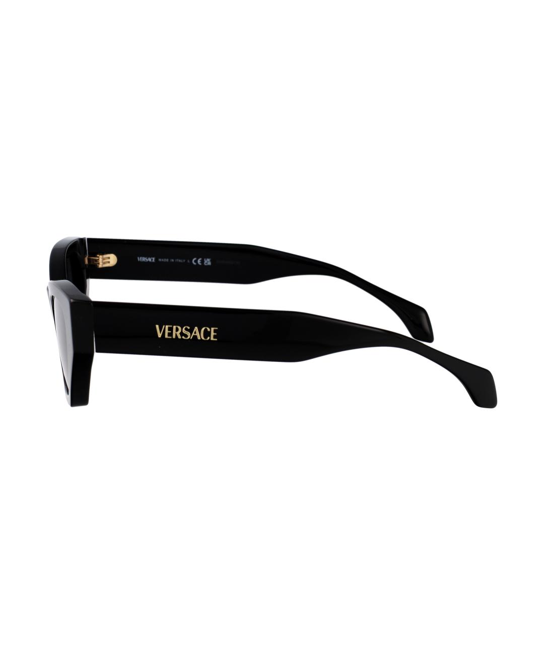 VERSACE Черные солнцезащитные очки, фото 3