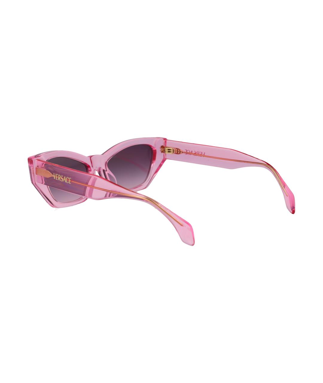 VERSACE Розовые солнцезащитные очки, фото 4