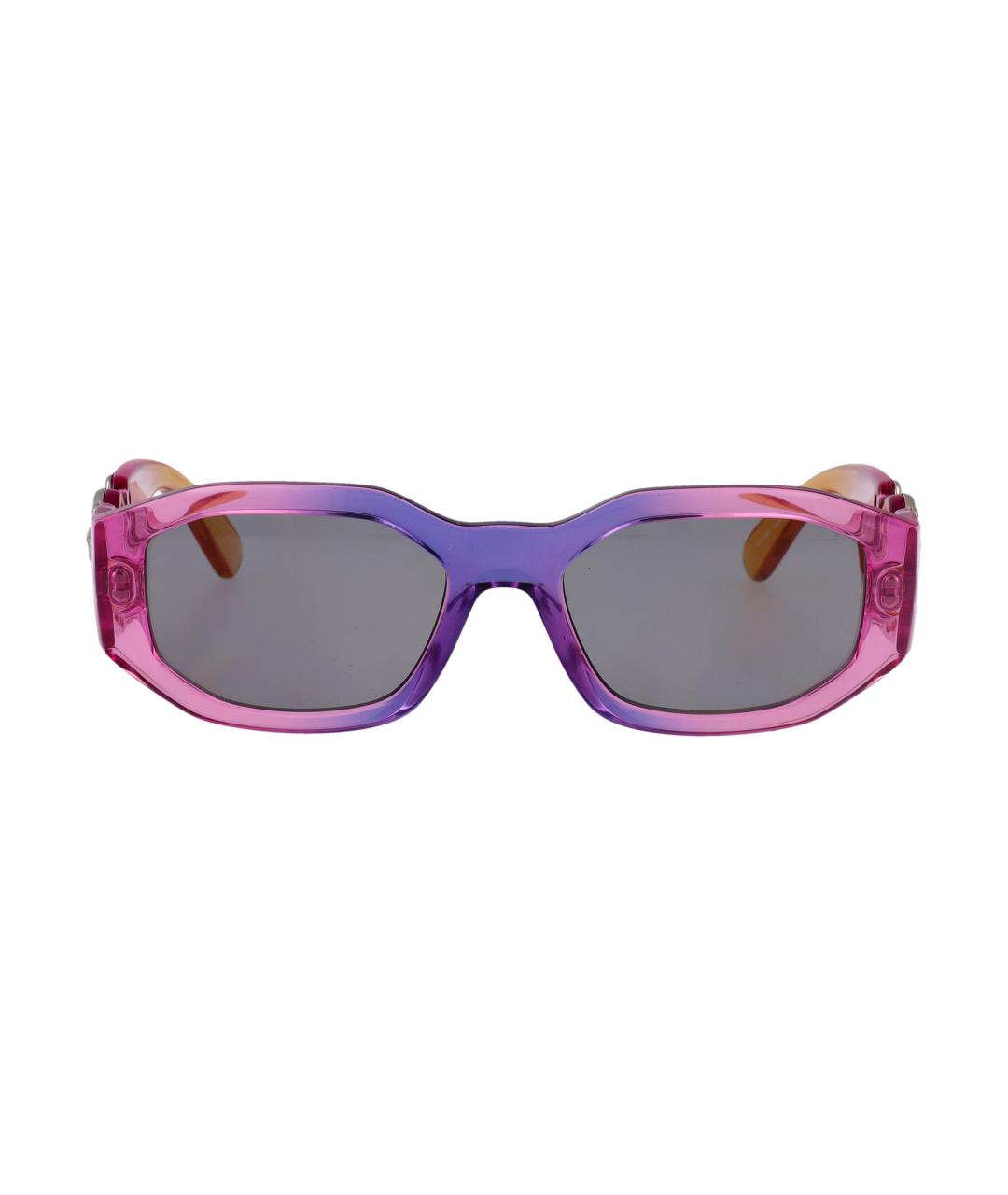 VERSACE Фиолетовые солнцезащитные очки, фото 1
