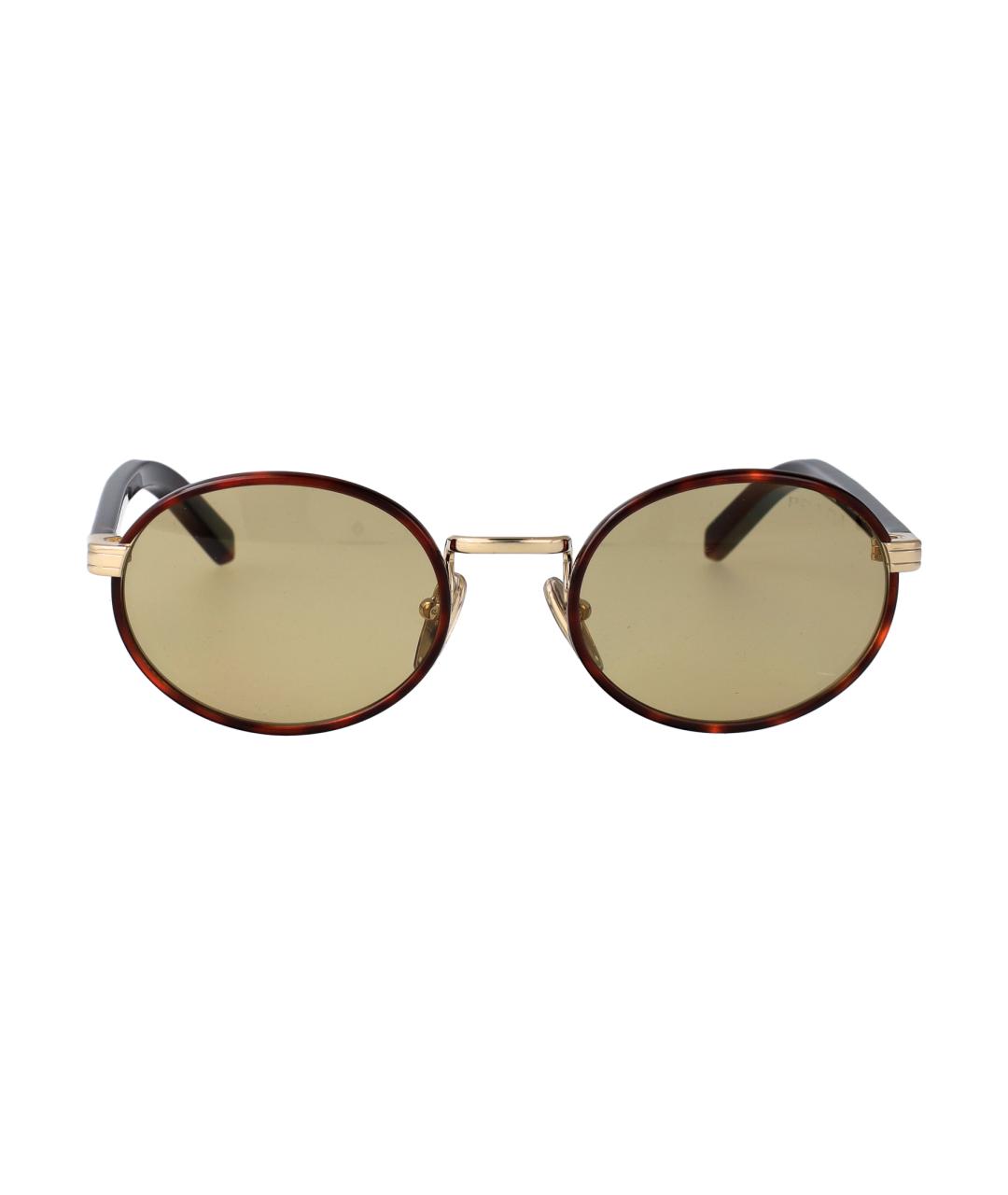 PRADA Мульти металлические солнцезащитные очки, фото 2