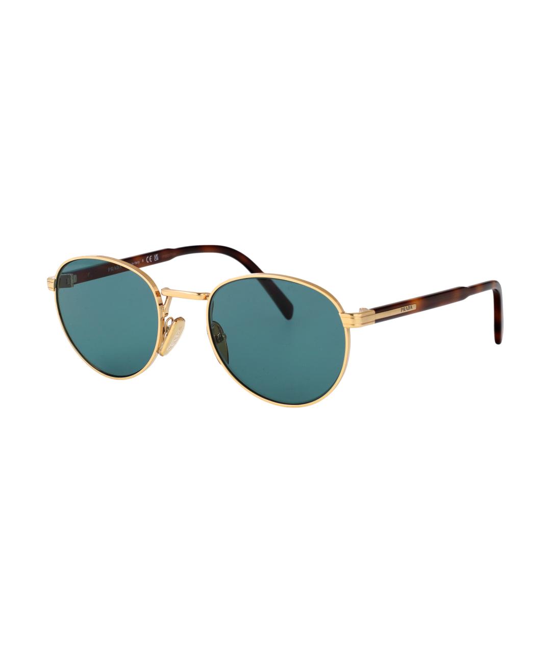 PRADA Мульти металлические солнцезащитные очки, фото 1