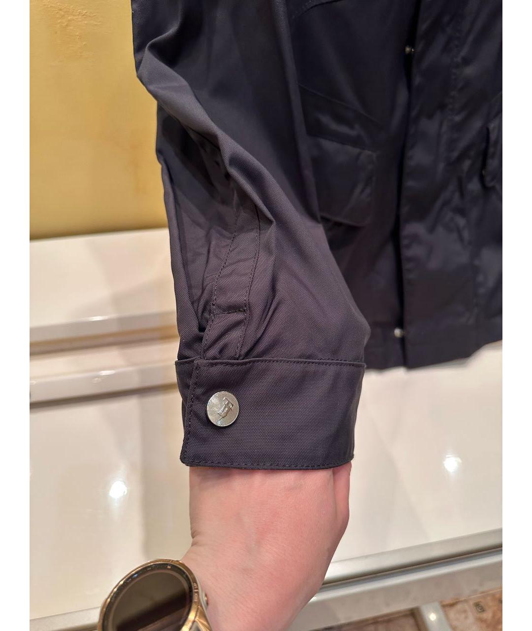 TRUSSARDI Темно-синяя куртка, фото 5
