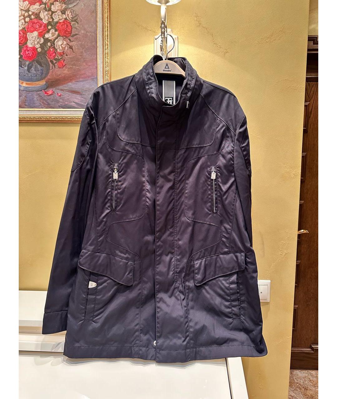 TRUSSARDI Темно-синяя куртка, фото 9