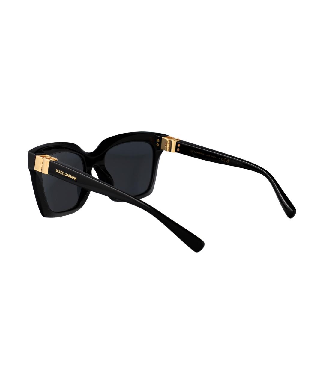 DOLCE&GABBANA Черные солнцезащитные очки, фото 4