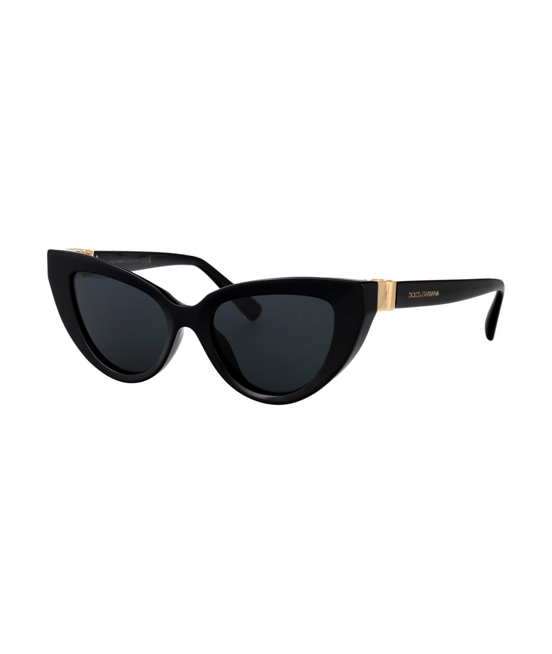 DOLCE&GABBANA Черные солнцезащитные очки, фото 2