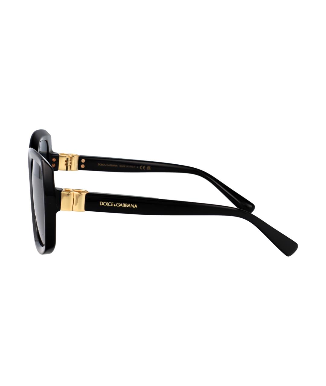 DOLCE&GABBANA Черные солнцезащитные очки, фото 3