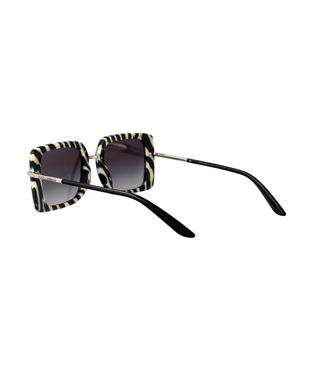 DOLCE&GABBANA Черные солнцезащитные очки, фото 4