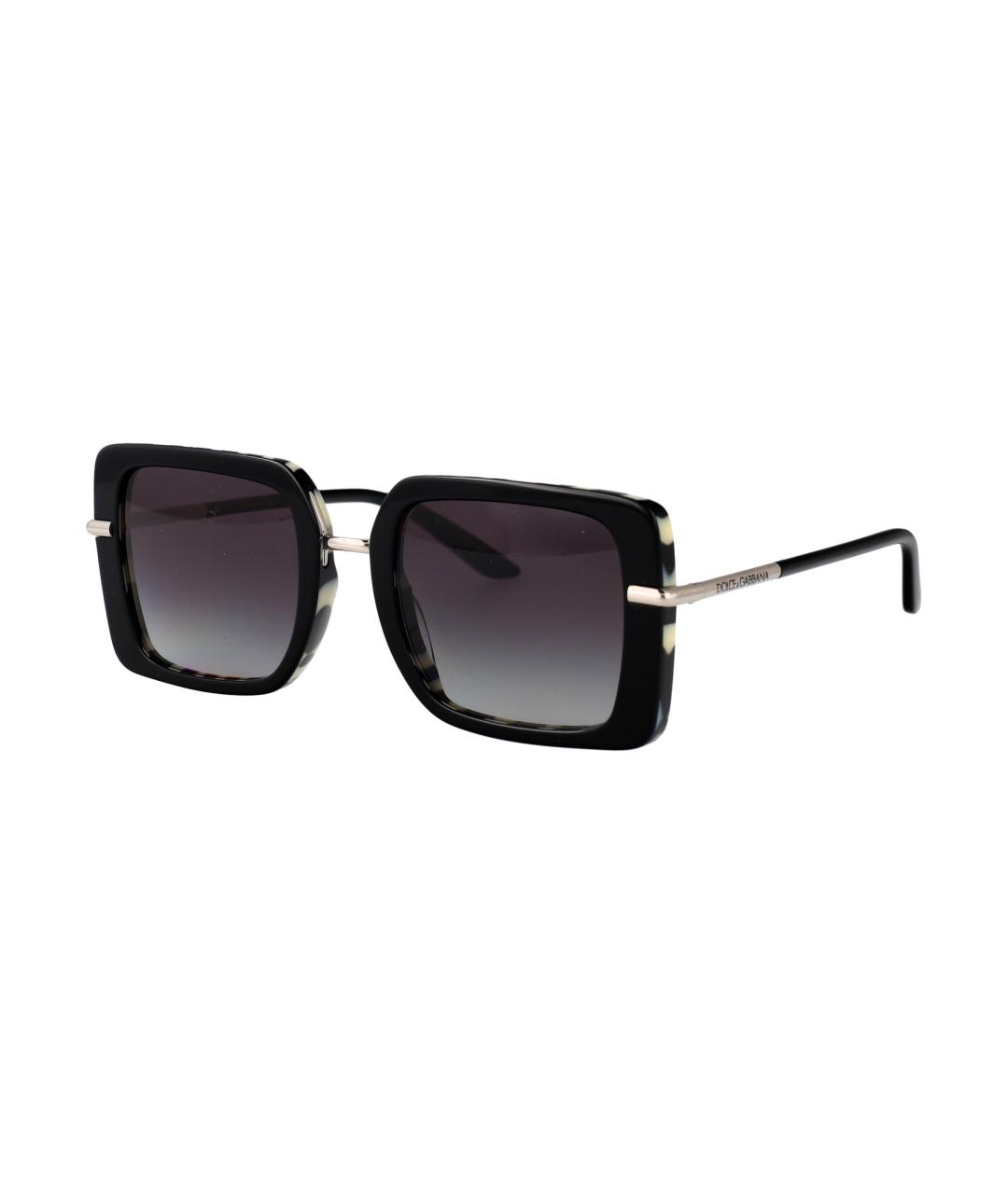DOLCE&GABBANA Черные солнцезащитные очки, фото 2
