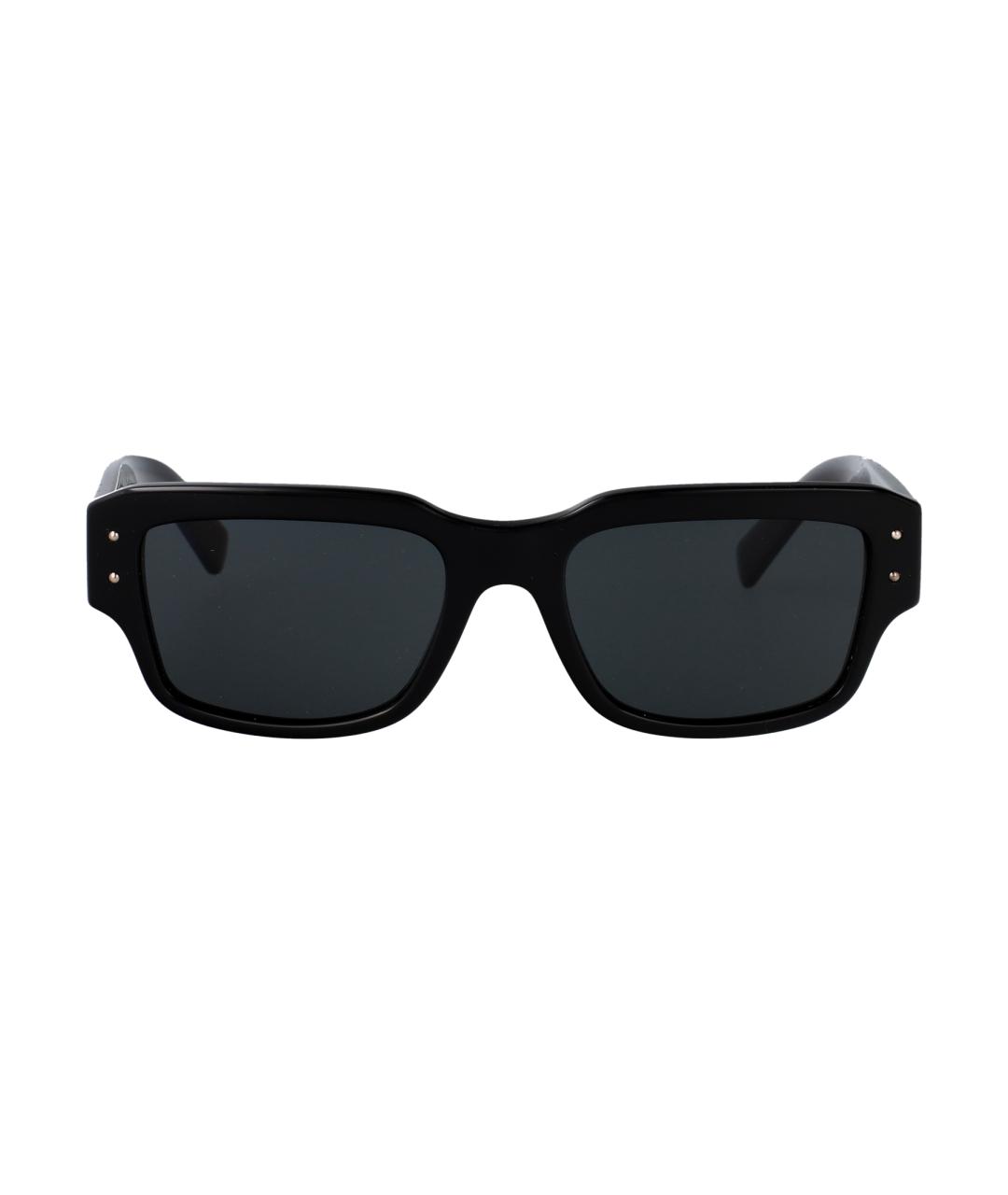 DOLCE&GABBANA Черные солнцезащитные очки, фото 1