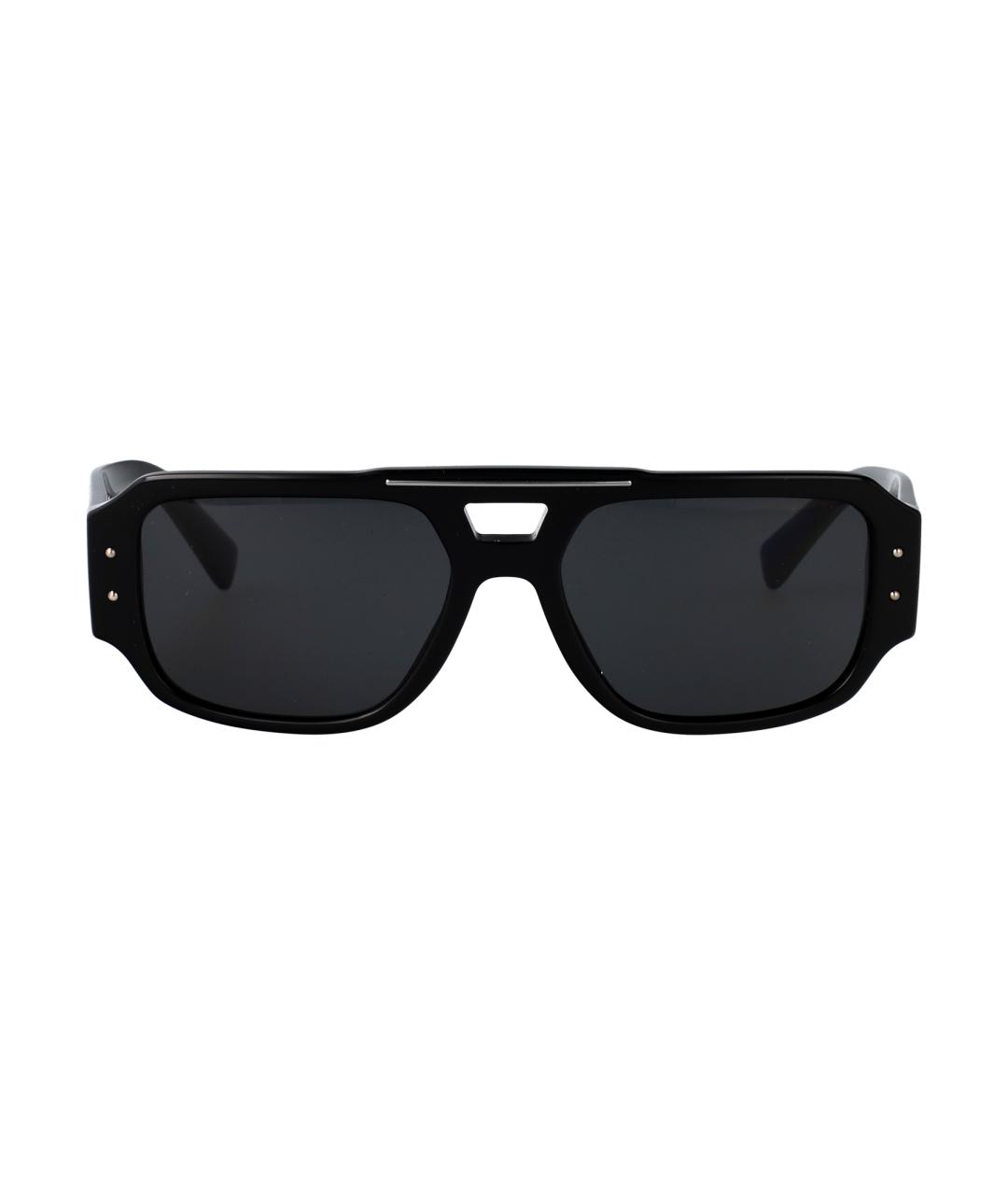 DOLCE&GABBANA Черные солнцезащитные очки, фото 1