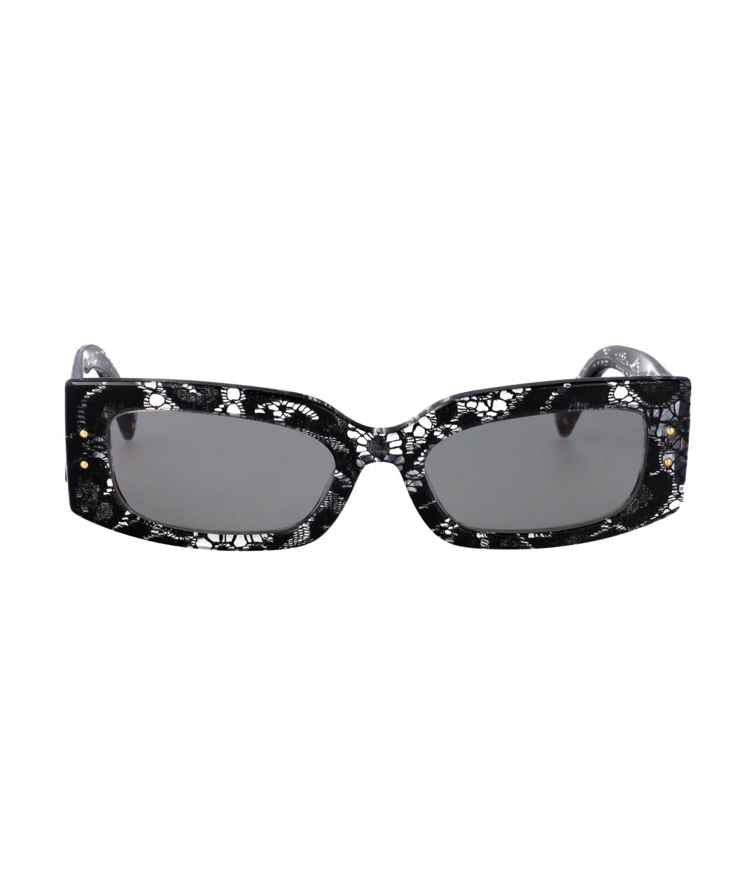 DOLCE&GABBANA Черные солнцезащитные очки, фото 1