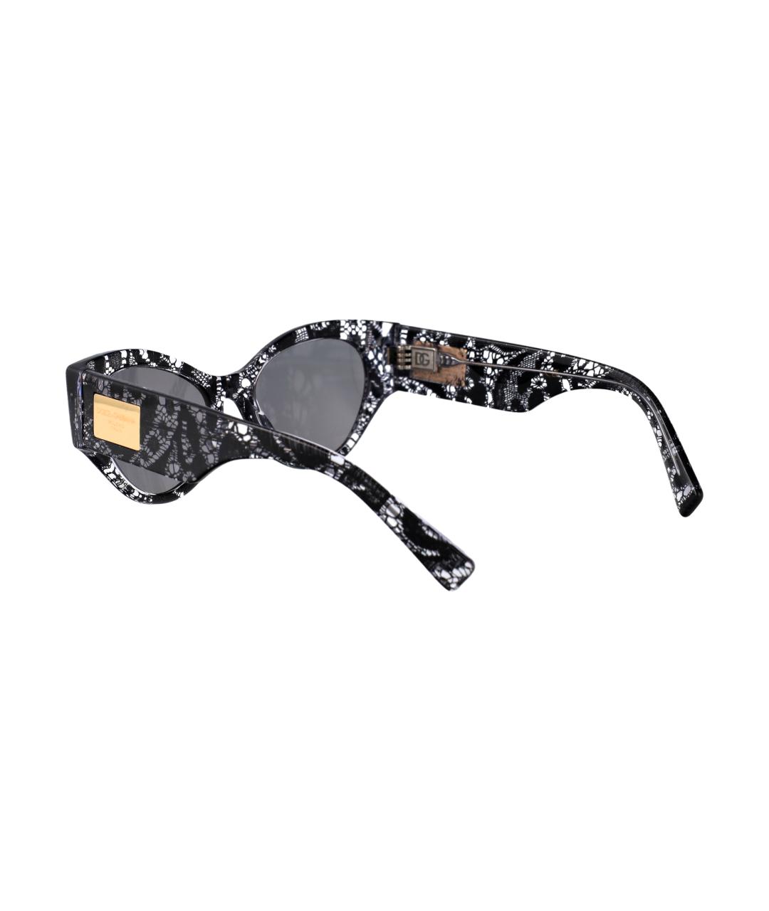 DOLCE&GABBANA Черные солнцезащитные очки, фото 4