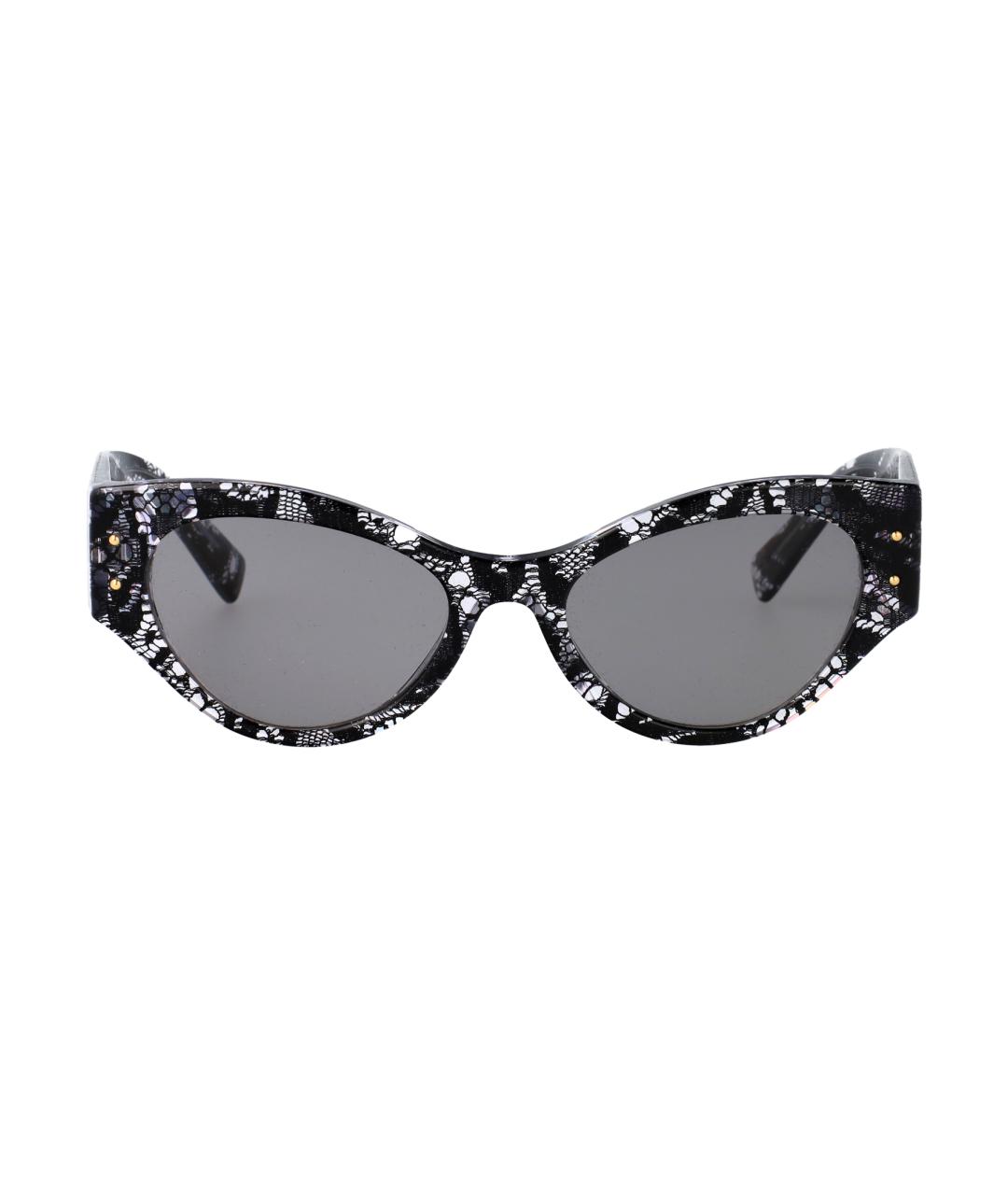 DOLCE&GABBANA Черные солнцезащитные очки, фото 1