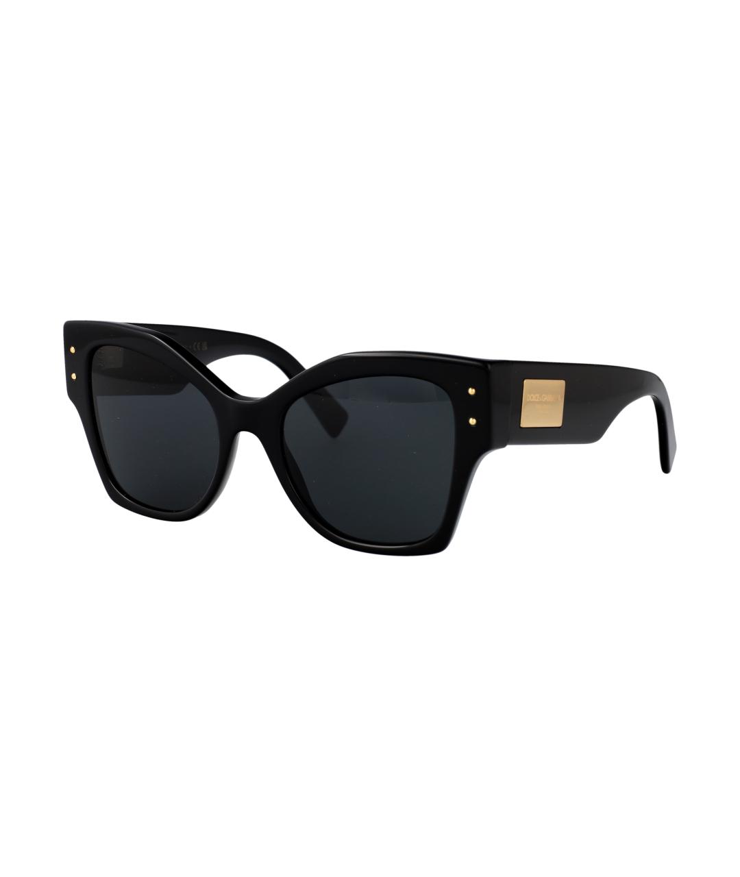 DOLCE&GABBANA Черные солнцезащитные очки, фото 2