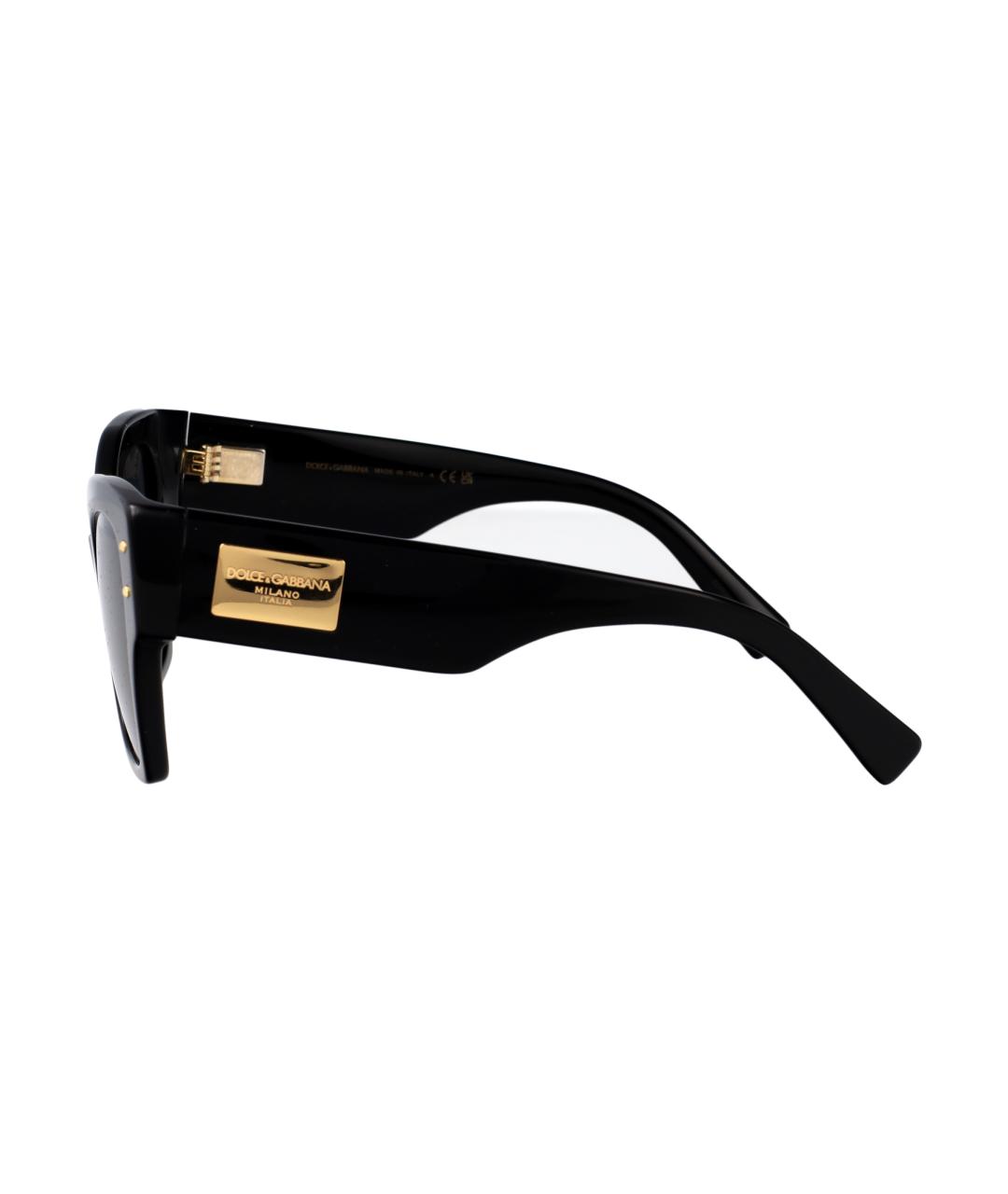 DOLCE&GABBANA Черные солнцезащитные очки, фото 3