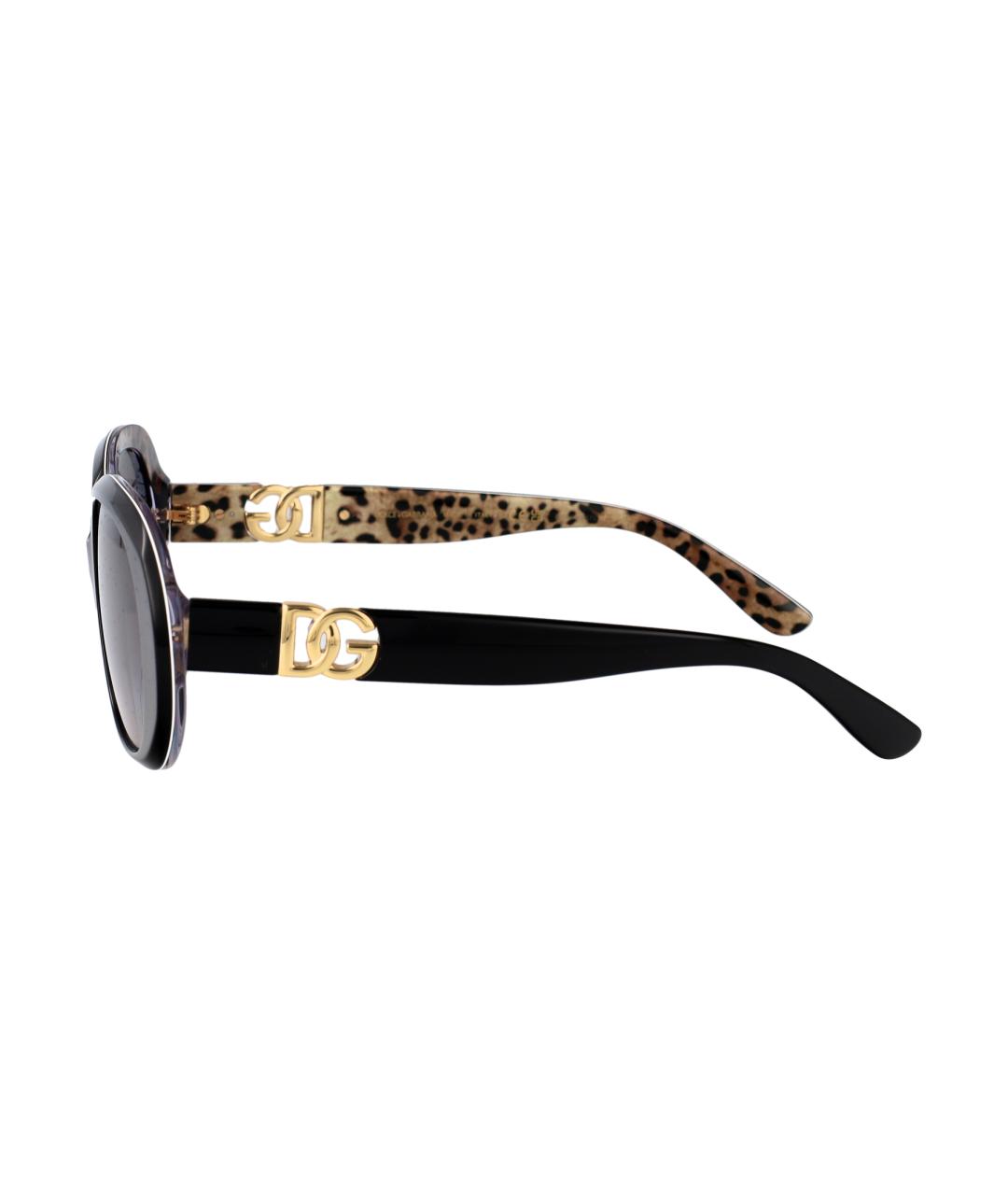 DOLCE&GABBANA Черные солнцезащитные очки, фото 3