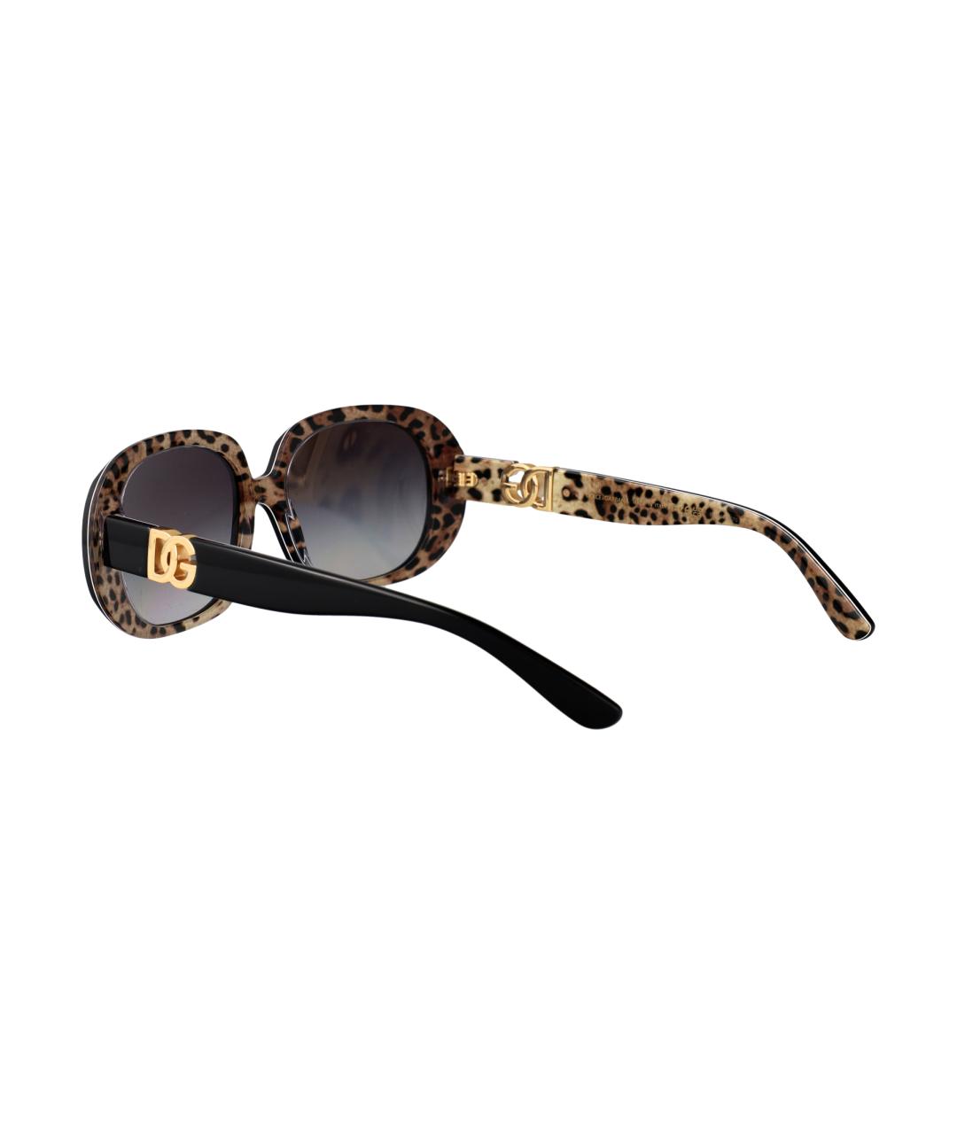 DOLCE&GABBANA Черные солнцезащитные очки, фото 4
