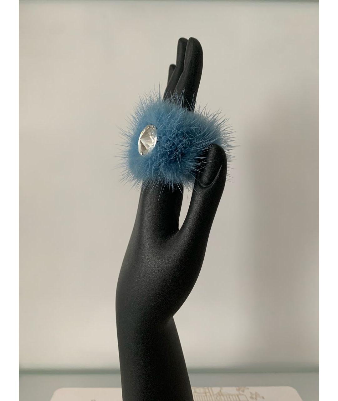 FENDI Серебряное металлическое кольцо, фото 5
