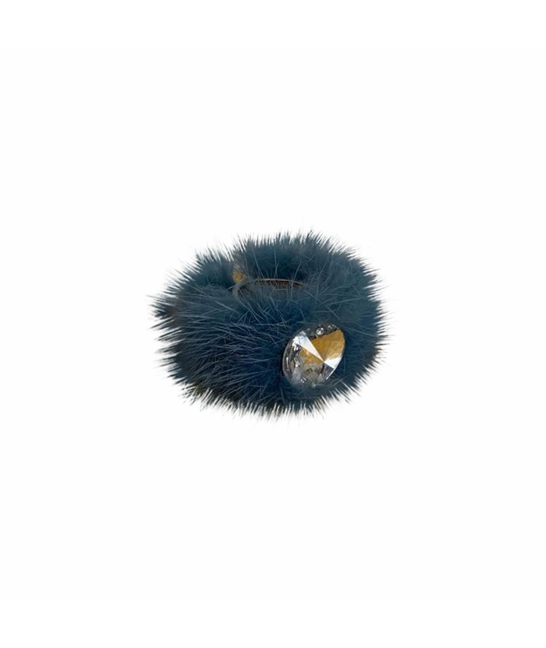 FENDI Серебряное металлическое кольцо, фото 1