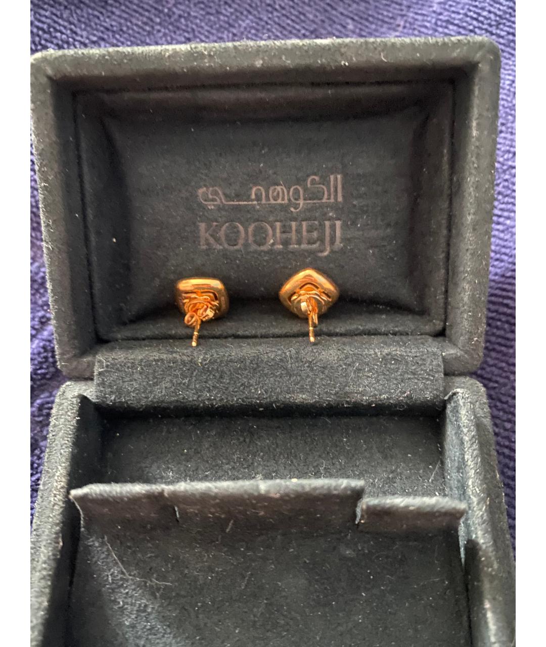 KOOHEJI Белые серьги из белого золота, фото 2