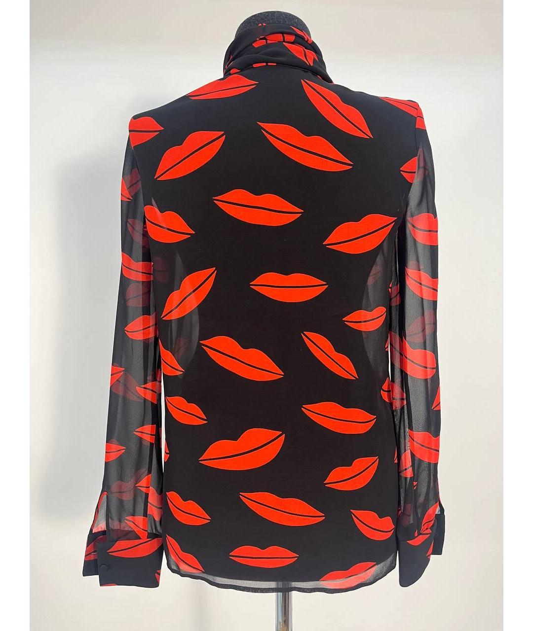 SAINT LAURENT Красная блузы, фото 2