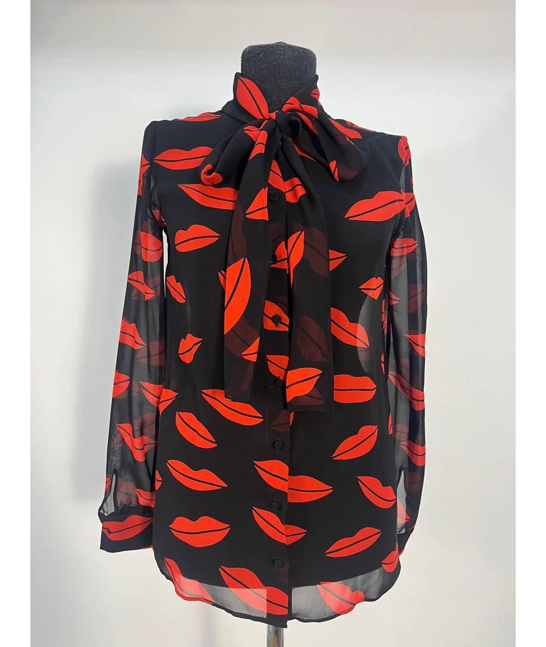 SAINT LAURENT Красная блузы, фото 5
