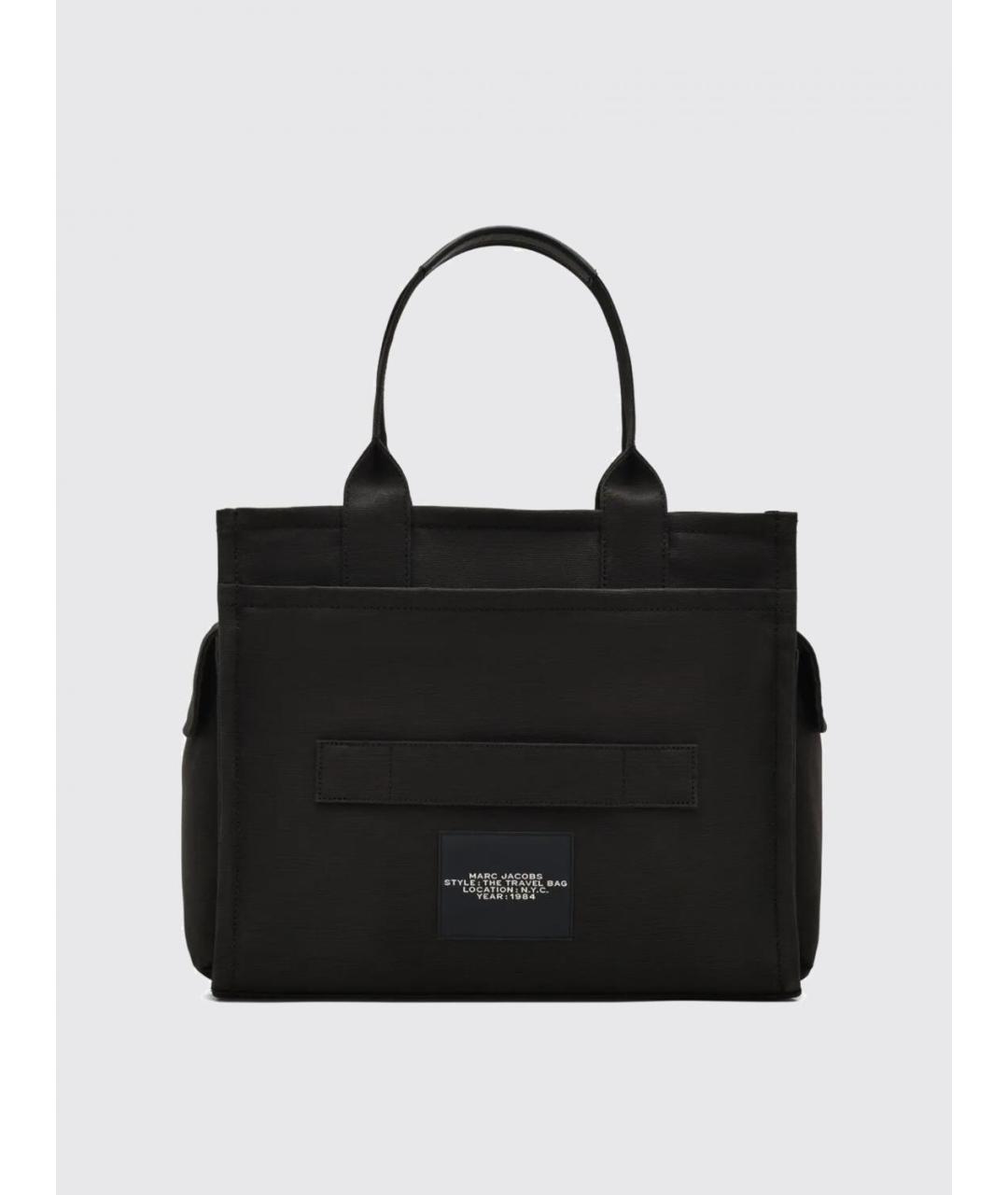 MARC JACOBS Черная тканевая дорожная/спортивная сумка, фото 2