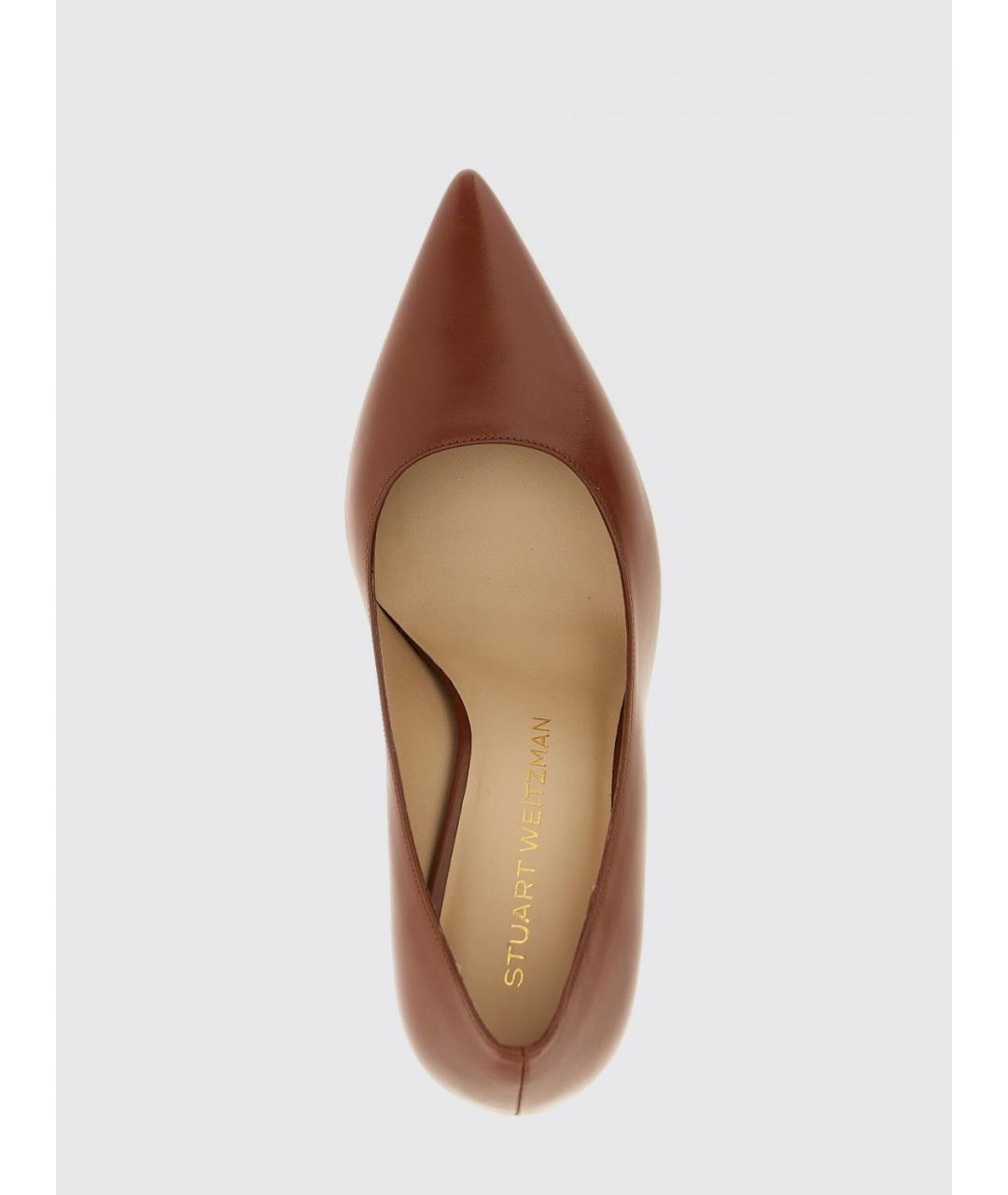 STUART WEITZMAN Коричневые туфли, фото 4