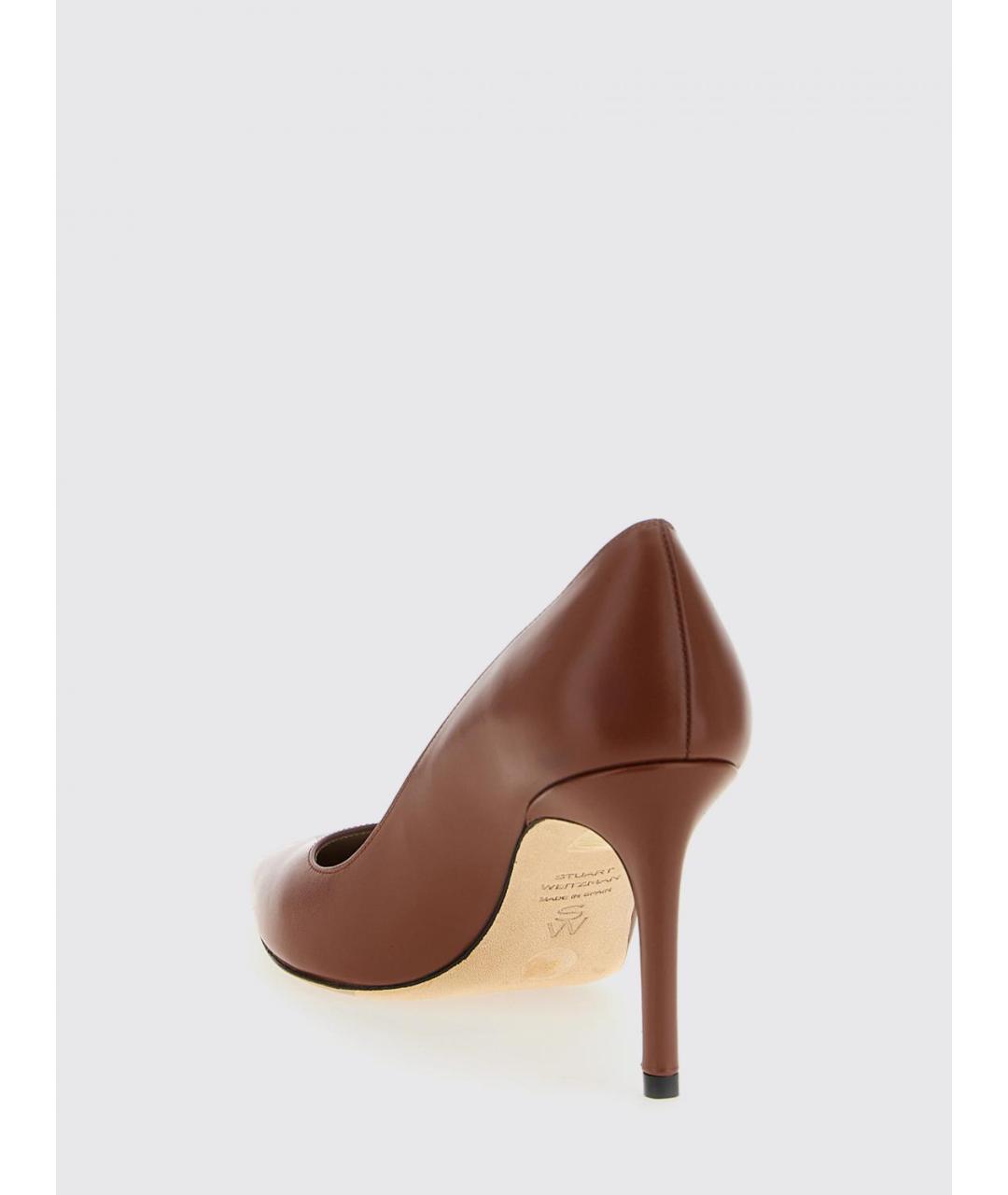 STUART WEITZMAN Коричневые туфли, фото 3