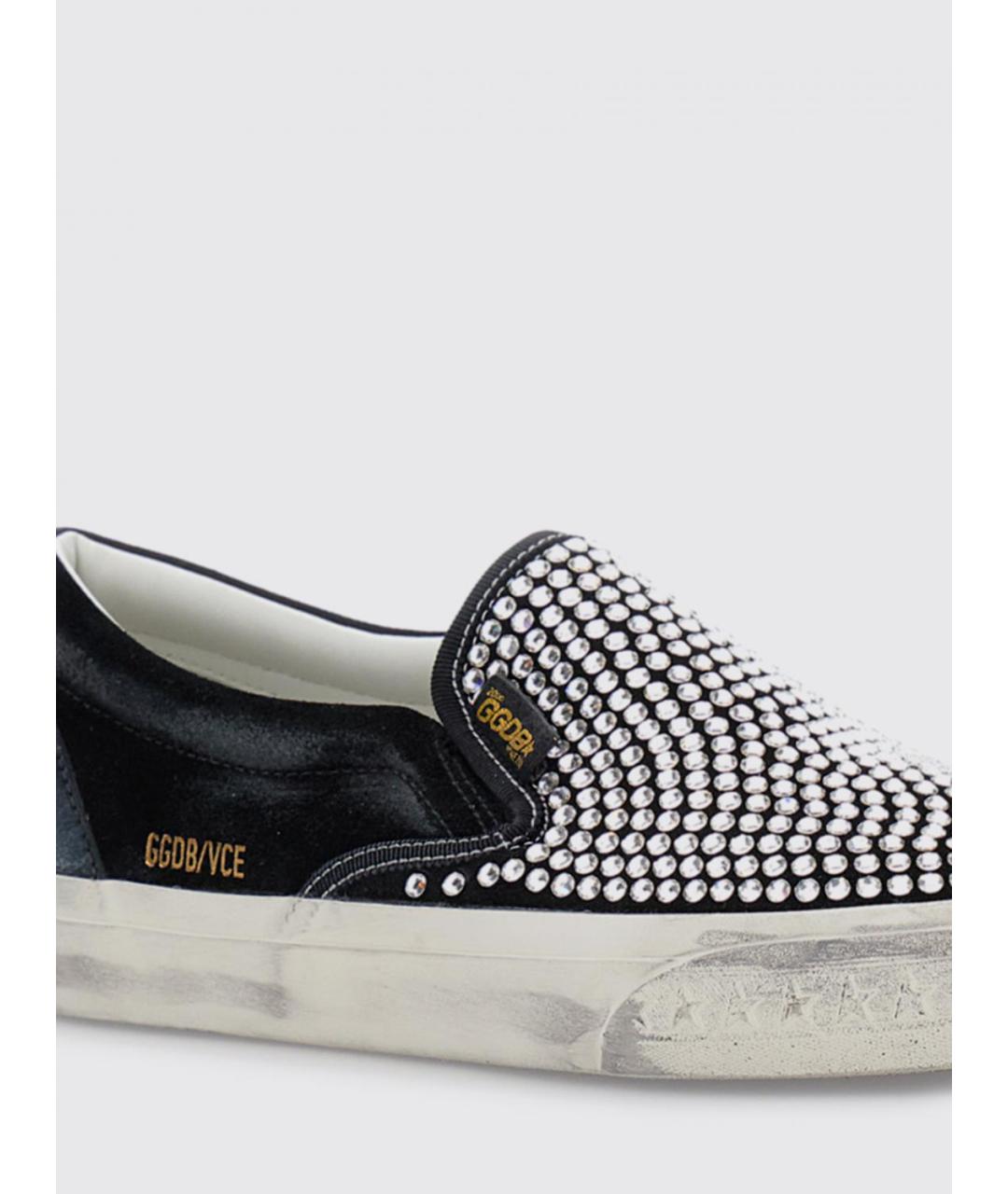 GOLDEN GOOSE DELUXE BRAND Черные слипоны, фото 4
