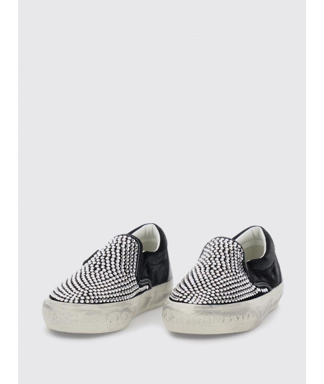 GOLDEN GOOSE DELUXE BRAND Черные слипоны, фото 2