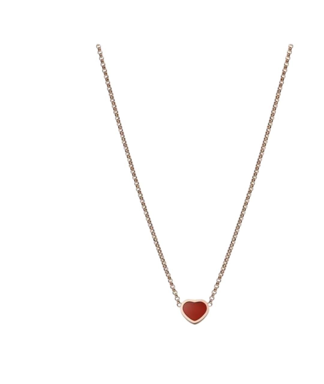CHOPARD Золотое колье из розового золота, фото 5