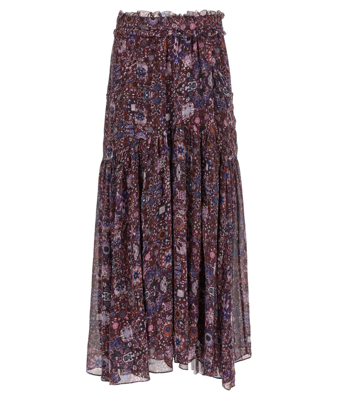 ISABEL MARANT ETOILE Мульти вискозная юбка макси, фото 1