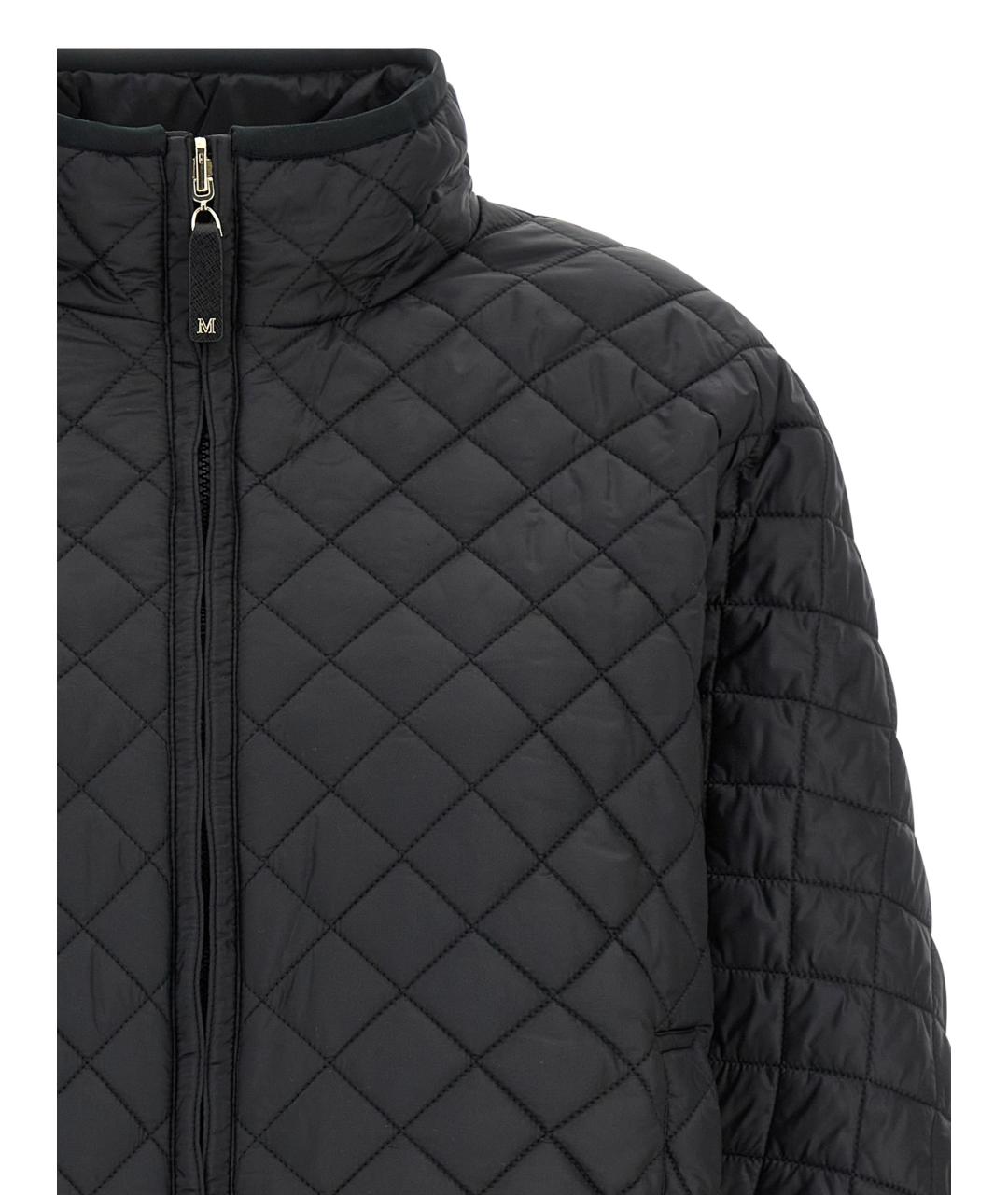 MAX MARA Черная полиэстеровая куртка, фото 3