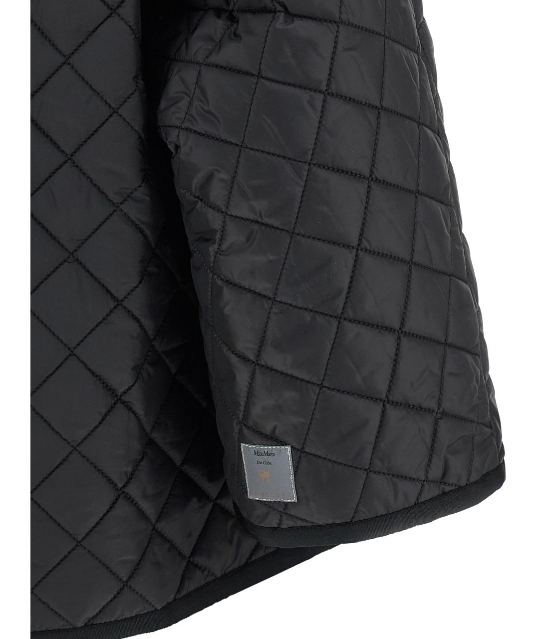 MAX MARA Черная полиэстеровая куртка, фото 4