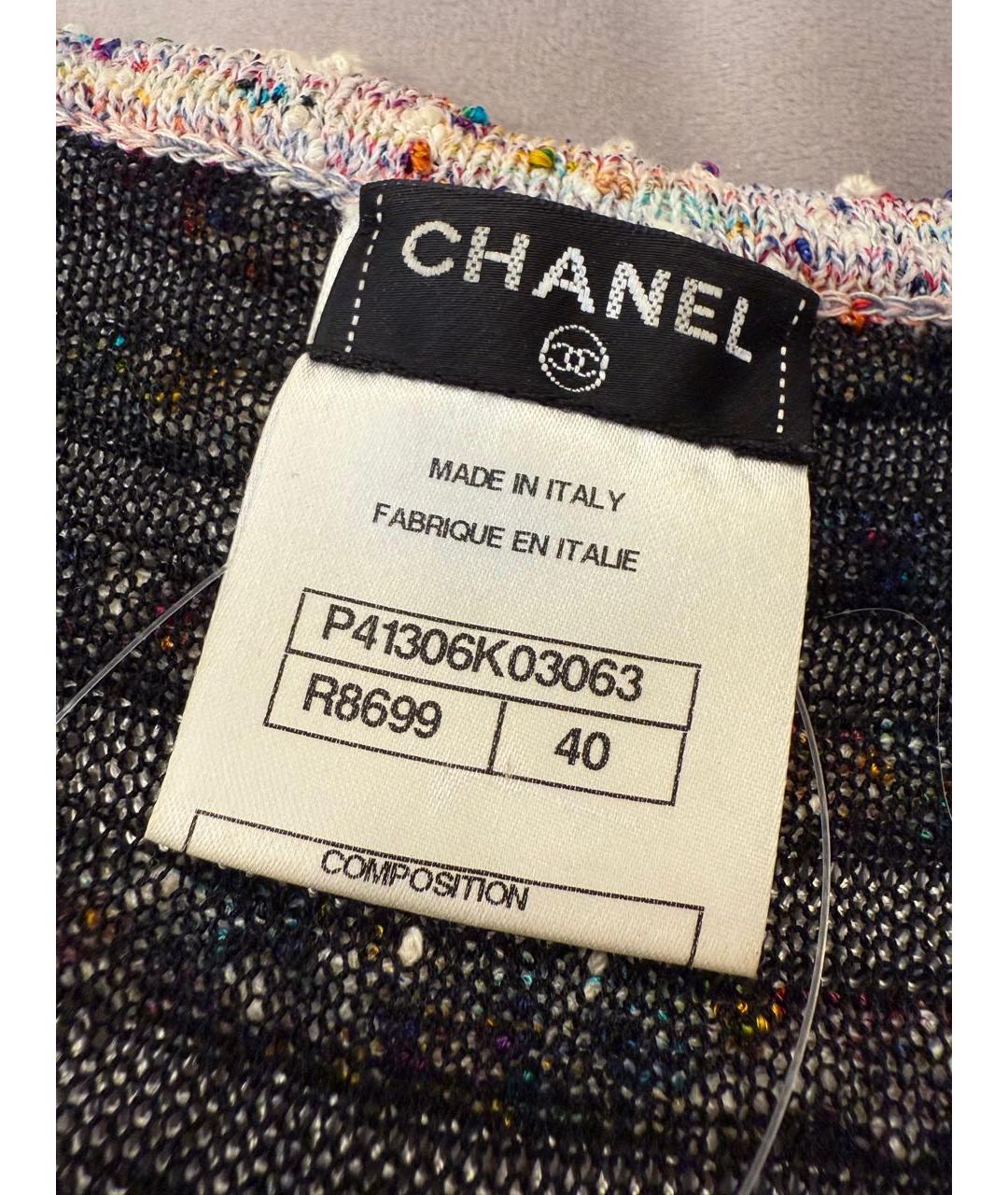CHANEL Мульти хлопковое платье, фото 2