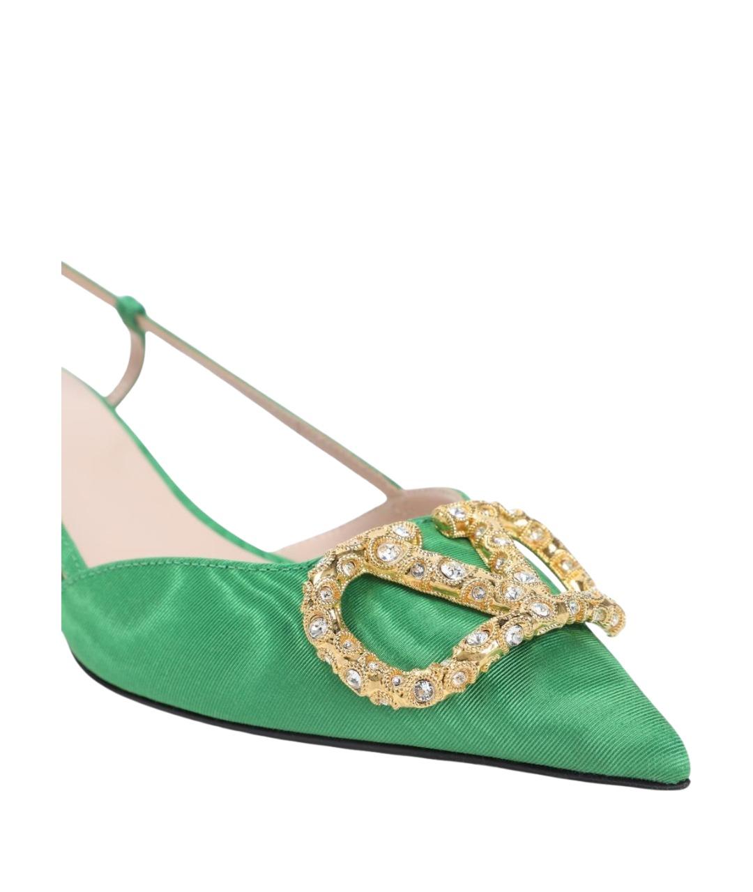 VALENTINO Зеленые туфли, фото 4